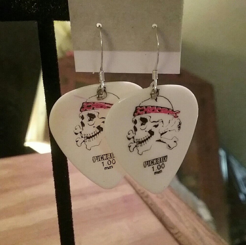 Guitar Pick Earrings